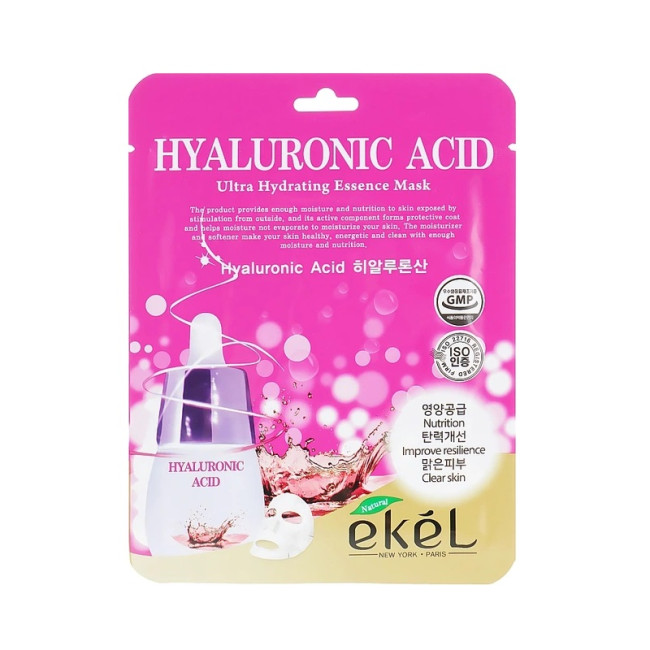 Тканевая маска EKEL Ultra Hydrating Essence Mask Pack Hyaluronic Acid, фото 1 Тканевая маска EKEL Ultra Hydrating Essence Mask Pack Hyaluronic Acid, фото 1